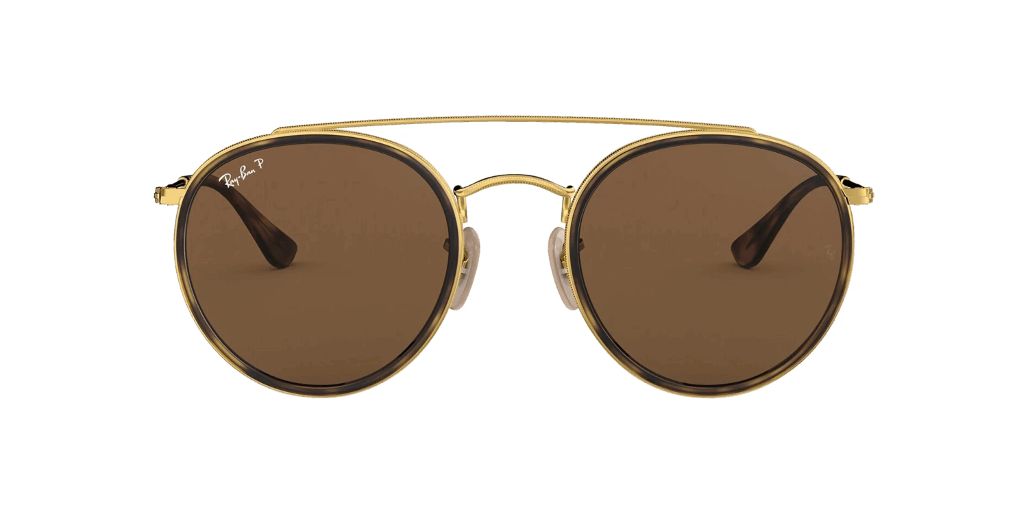 Ray-Ban Round Double Bridge RB3647N 001/57 2 Ray-Ban Round Double Bridge RB3647N 001/57 - Afbeelding 2